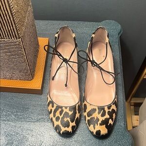Kate Spade Leopard Print Ballet Flats